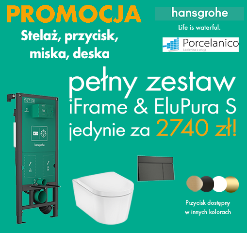 Baner hansgrohe promocja black weeks