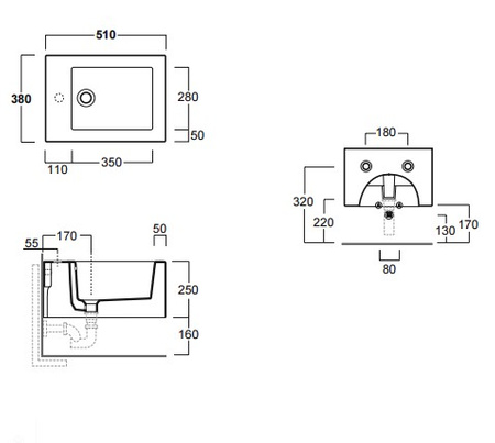 SIMAS Frozen Bidet Wiszący FZ 19