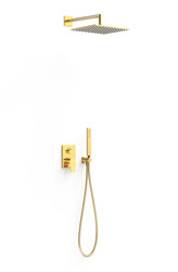 Tres Project - Zestaw Natryskowy Z Bat.podtynkową Kol. 24-k Złoty