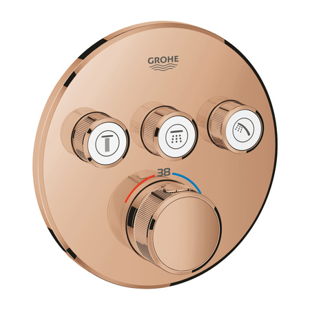 GROHE Smartcontrol Zestaw Prysznicowy Termostatyczny -  Warm Sunset ( Różowe Złoto)  29121DA0