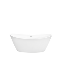 EMPORIA Wanna Monya Wolnostojąca Z Przelewem Biała 170cm  EMPORIA-WS208P