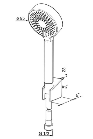Hansa Basicjet 2 - Zestaw Wannowy