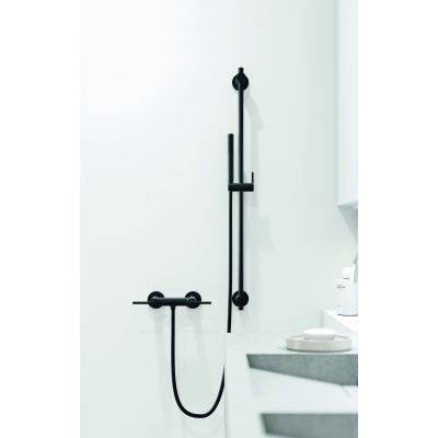 KLUDI Nova Fonte Nova Fonte Puristic - Zestaw Prysznicowy Ścienny Kol.czarny Mat 208403915