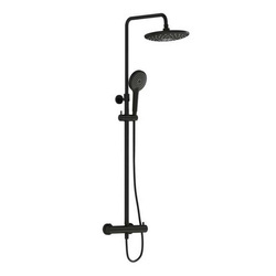 VITRA Aquaheat Zestaw Prysznicowy - Czarny Mat  A4720536EXP