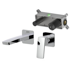 EMPORIA Teo Bateria Umywalkowa Podynkowa Z Elementem Montażowym EMPORIA-02012CHR