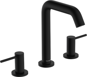 HANSGROHE Tecturis S Bateria Umywalkowa 3 Otworowa - Czrny Mat  73330670