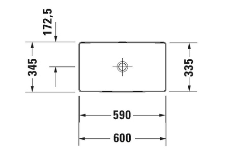 Duravit Duravit - Me By Starck Umywalka 60