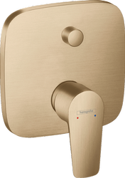 HANSGROHE Talis Elegance Bateria Wannowo Prysznicowa , Element Zewnętrzny - Brąz Szczotkowany  71745140