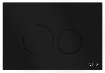 VITRA Origin Przycisk Do Stelaża - Szkło/czarny  VITRA-740-1601