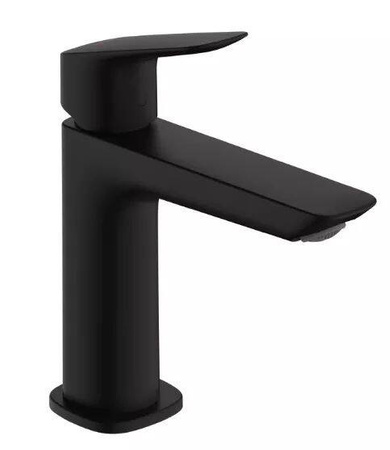 Hansgrohe Logis - Bateria Umywalkowa 110 Fine Z Odpływem Push-open Kol.czarny