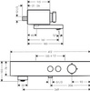 Hansgrohe Shower Tablet Select - Bateria Termostatyczna Wannowa 400 Do Montażu Natynkowego