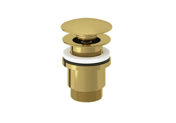 KLUDI Bozz Korek Push - Open  - Złoty Szczotkowany 10426n0-00