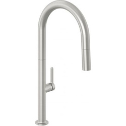 KLUDI Aurea Bateria Kuchenna Zlewozmywakowa Wyciągana Wylewka Nikiel Szczotkowany  55852N575