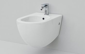 ART CERAM  File 2 Bidet Wiszący Biały  FLB001
