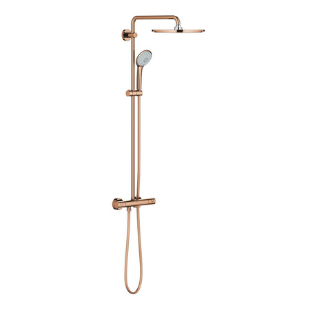 GROHE Euphoria Zestaw Prysznicowy Z Termostatem, Warm Sunset (różowe Złoto) 26075DA0