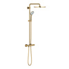GROHE Euphoria Zestaw Prysznicowy Z Termostatem Do Montażu Ściennego - Cool Sunrise (złoty) 26075GL0