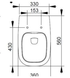 CERAMICA DOLOMITE S.P.A. Alba Miska Wc D502501