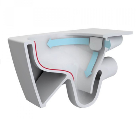 VITRA Metropole Miska Wc Wisząca 7672B003-0075