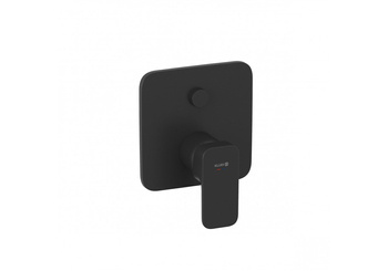 KLUDI Renon Bateria Wannowo Natryskowa , Element Zewnetrzny  - Czarny Mat 427593975