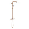 GROHE Euphoria Zestaw Prysznicowy Z Termostatem, Warm Sunset (różowe Złoto) 26075DA0