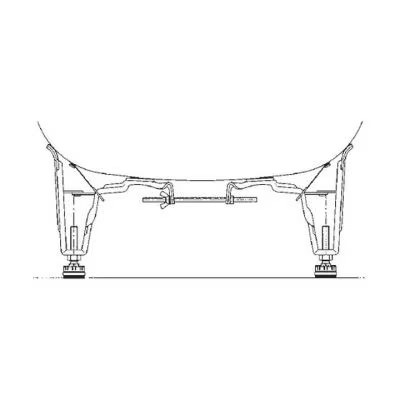 KALDEWEI Kaldewei Nogi Do Wanny Model 5030  581470020000