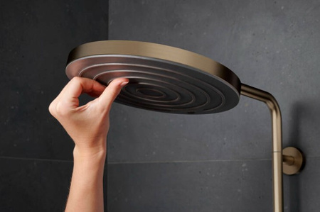 HANSGROHE Pulsify S Puro Zestaw Prysznicowy 260 1 Jet Ecosmart Z Termostatem - Brąz Szczotkowany 24223140