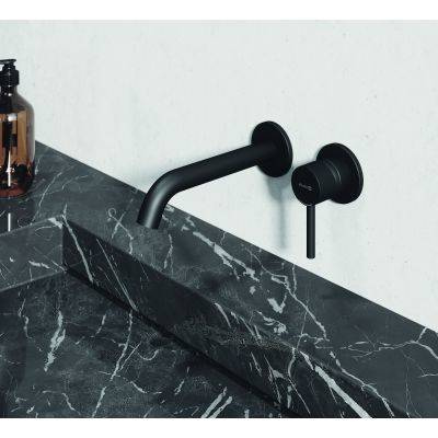 KLUDI Bozz Bateria Umywalkowa Podtynkowa ,element Zewnętrzny - Czarny Mat 382443976