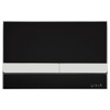 VITRA Select Przycisk Do Stalaża -  Szkło Czarne , Przyciski Chrom  740-1101