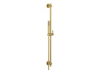 KLUDI Nova Fonte Zestaw Prysznicowy - Złoty Szczotkowany 20840n0-15