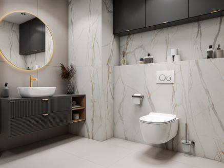 Tubądzin Gres Marmo D'oro Mat 120/120 120 X 120 Płytki Ceram.