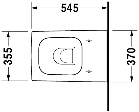 Duravit Vero - Miska Wc Wisząca