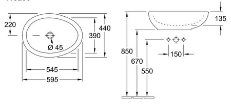 Villeroy&boch Aveo New Generation - Umywalka