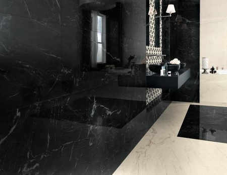 Atlas Concorde Marvel Pro Noir S.laurent Lapp 75.5.x 150 Płytki Ceram.