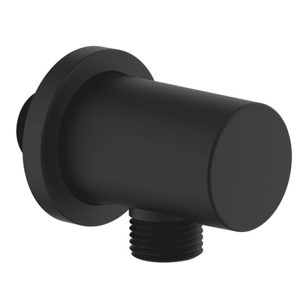 GROHE Rainshower Kolanko Przyłączeniowe Ścienne, Phantom Black (czarny Mat) 22118KF0