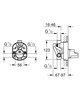 GROHE Eurocube Jednouchwytowy Element Do Zabudowy Podtynkowej 33963000