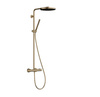 HANSGROHE Pulsify S Puro Zestaw Prysznicowy 260 1 Jet Ecosmart Z Termostatem - Brąz Szczotkowany  24223140