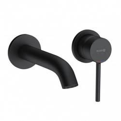 KLUDI Bozz Bateria Umywalkowa Podtynkowa ,element Zewnętrzny - Czarny Mat 382443976