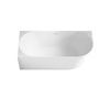 EMPORIA Wanna Molly Narożna Przyścienna Lewa 170x78 Cm Biała  EMPORIA-TW-7790L-1700