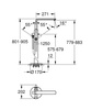 GROHE Lineare Bateria Wannowa Wolnostojąca 23792001