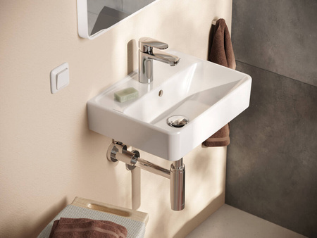 HANSGROHE Xanuia Umywalka Wisząca Z Otworem Na Baterię, Z Przelewem 60130450