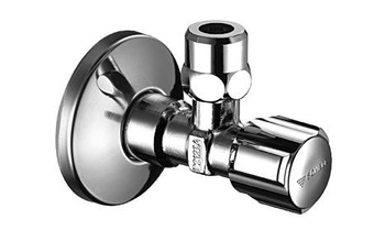 SCHELL Sanland Zawór Kątowy Sanland 1/2" Chrom Z Nakrętka  970330000