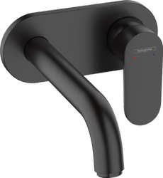 Hansgrohe Vernis Blend - Bateria Umywalkowa Ścienna, Czarna