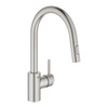 GROHE Concetto Bateria Kuchenna Z Wyciąganą Wylewką - Stal Nierdzewna  31483DC2