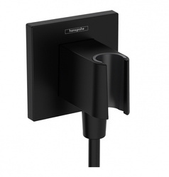 HANSGROHE Fixfit Przyłącze Kątowe Z Uchwytem  - Czarny Mat 26889670