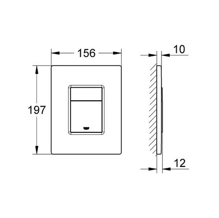 GROHE Skate Przycisk Do Stelaża 3/6 38732000