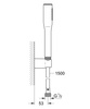 GROHE Euphoria Zestaw Prysznicowy,sluchawka ,mocowanie Punktowe,wąż 150 Cm 27369000