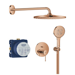 GROHE Essence Zestaw Prysznicowy - Warm Sunset (różowe Złoto) 25287DA0