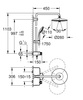 GROHE Euphoria Zestaw Prysznicowy Z Termostatem Do Montażu Ściennego 26509000