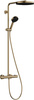 HANSGROHE Pulsify S Puro Zestaw Prysznicowy Termostatyczny - Brąz Szczotkowany  24237140