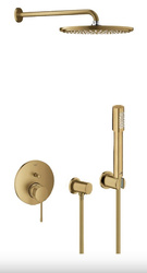 GROHE Essence Zestaw Prysznicowy Bez Podtynku - Brushed Cool Sunrise (złty Szczotkowany) PGC6.6/ESSENCE GN1